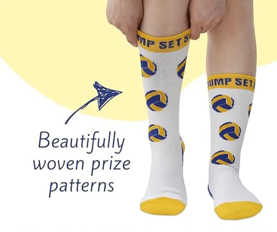 volleyball-gifts-for-teen-girls-socks-image-2
