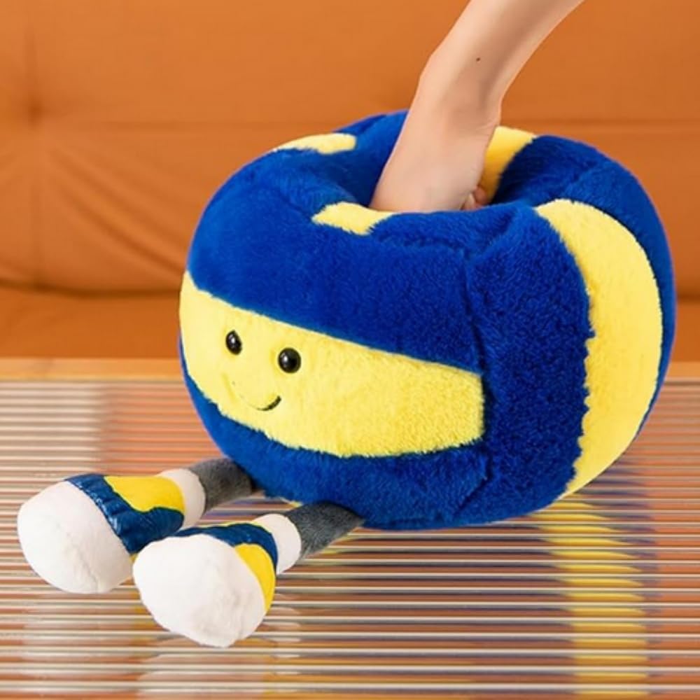 Best Volleyball Plush Toy Pillow 2025 Soft Volleyball Stuffed Toy Review image -2