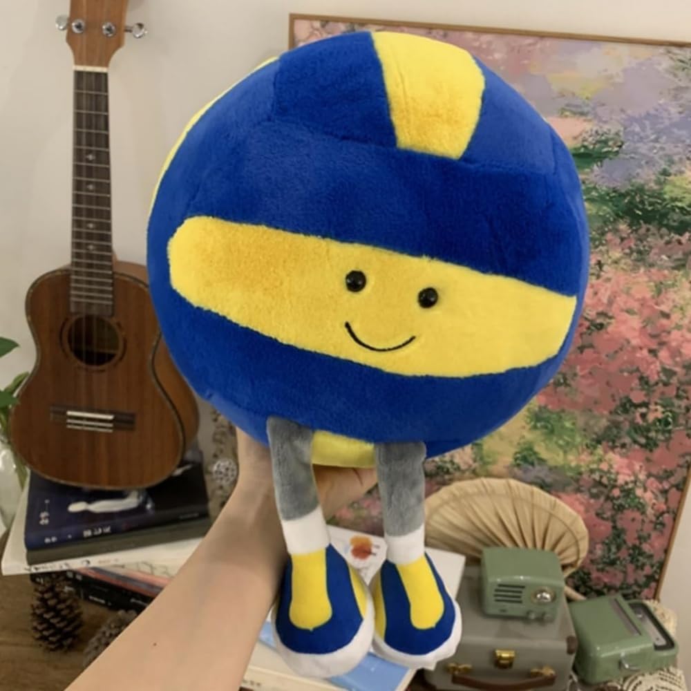 Best Volleyball Plush Toy Pillow 2025 Soft Volleyball Stuffed Toy Review image -3