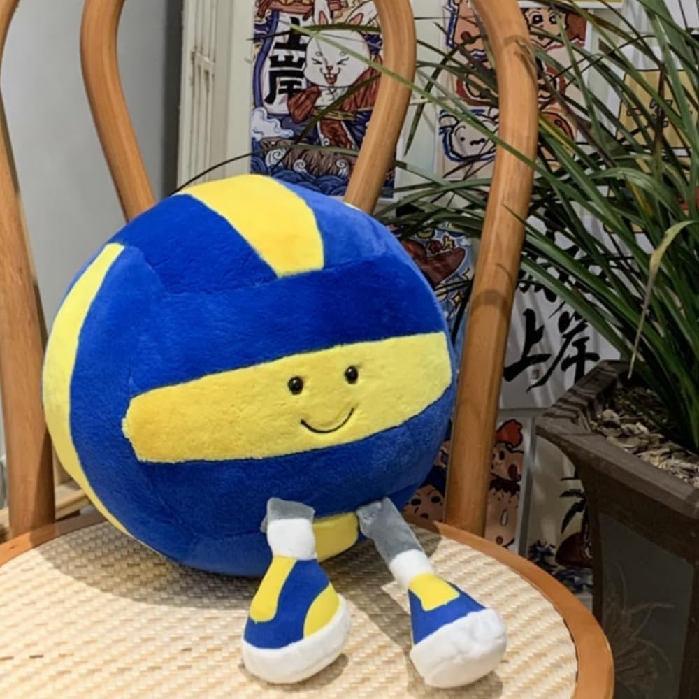 Best Volleyball Plush Toy Pillow 2025 Soft Volleyball Stuffed Toy Review image -4
