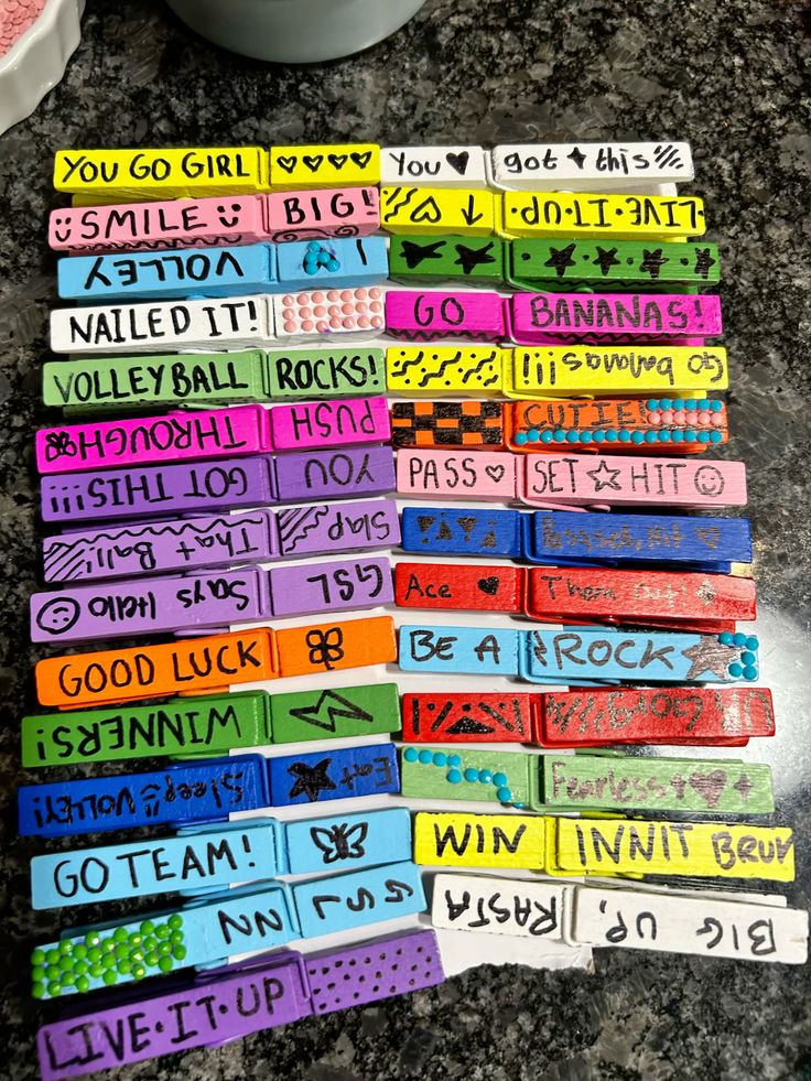 what is volleyball clipping clothespin examples on volleyball bag