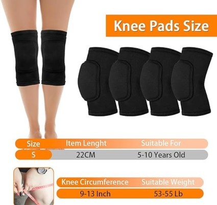 best-volleyball-knee-pads-2026-review-of-best-soft-black-opvixi-knee-pads-image-2